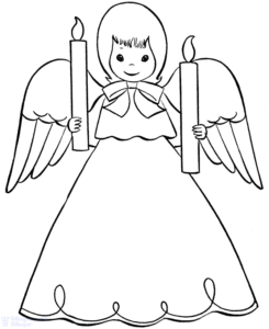 angelito dibujo