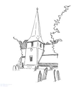como dibujar iglesias