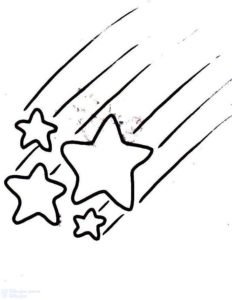 como se dibuja una estrella