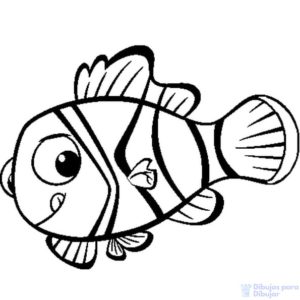 dibujos de pescados para colorear