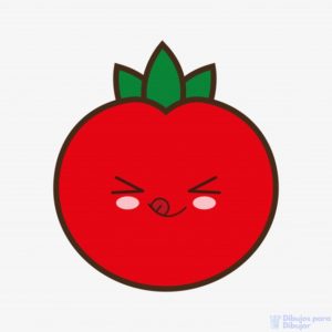 dibujos de tomates animados