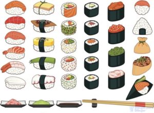 estilos de sushi