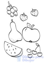frutas dibujos
