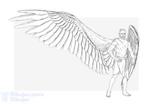 how to draw angel wings preview