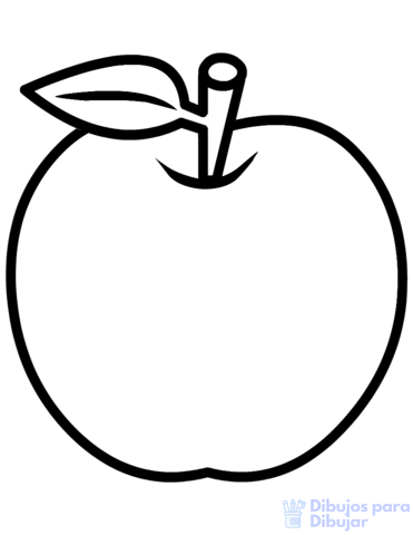 áˆ Dibujos De Manzanas Top Free Exquisita Plantilla