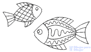 imagenes de pescados para dibujar