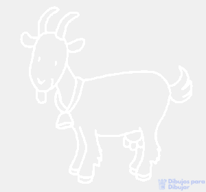 como dibujar una cabra