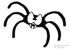dibujos de arañas para niños