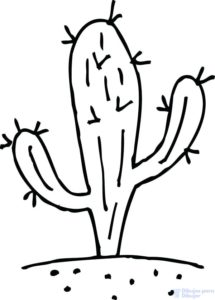 dibujos de cactus animados