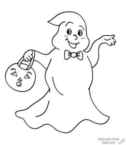 dibujos de fantasmas para niños