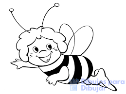 dibujos de la abeja maya 1