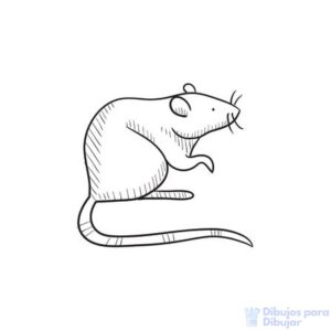 como dibujar un raton facil