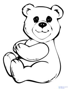 dibujos de osos de amor