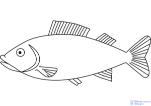 dibujos de peces animados